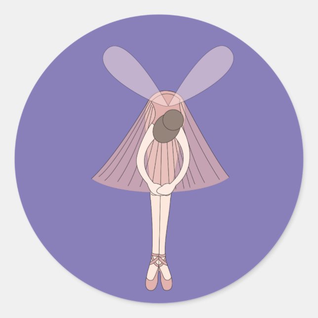 Adesivo ilusima Ballerina Fairy Purple (Frente)