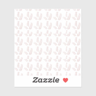 Adesivo Ilustração Botânica Vintage - Arte Floral Elegante