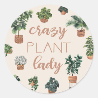 Adesivo Ilustração da Senhora das Plantas