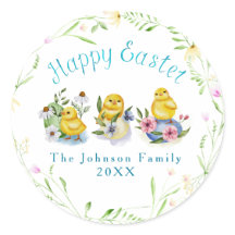 Ilustração de Aquarela de páscoa: Pintinhos Primav