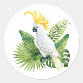 Adesivo Ilustração de cacatua papagaio