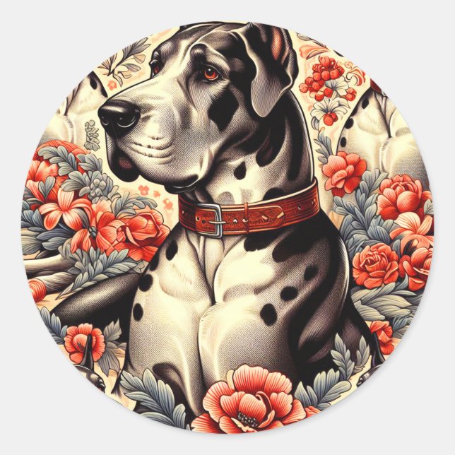 Adesivo Ilustração de Dane Retroativa (Frente)