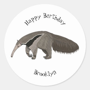 Adesivo Ilustração de desenho animado