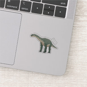 Adesivo Ilustração de desenho animado de Barapasaurus