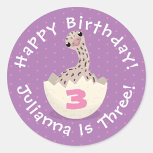 Adesivo Ilustração de desenho animado de bébé-borbolet