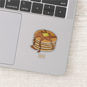 Adesivo Ilustração de desenho animado de Pancake