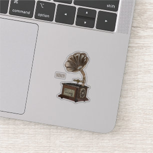 Adesivo Ilustração de desenho animado girável