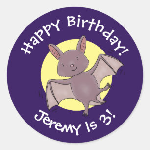 Adesivo Ilustração de desenho animado voador de filhotes