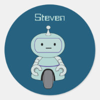 Ilustração de Robô Retroativo Personalizado