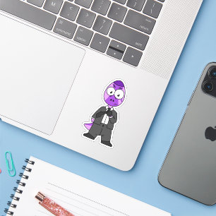 Adesivo Ilustração De Um Transportador De Paquicefalossaur