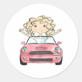 Adesivo Ilustração de Viagem Rodoviária