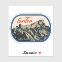 Ilustração do castelo Sintra Moors Portugal