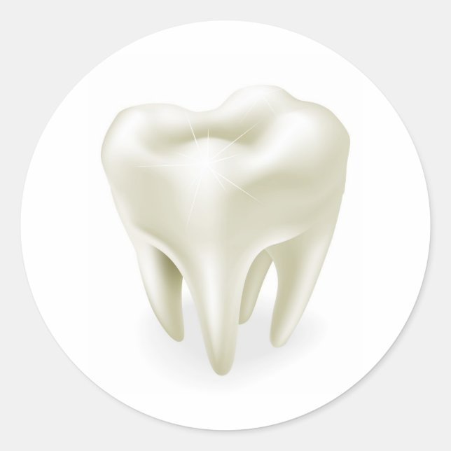 Adesivo Ilustração do dente (Frente)