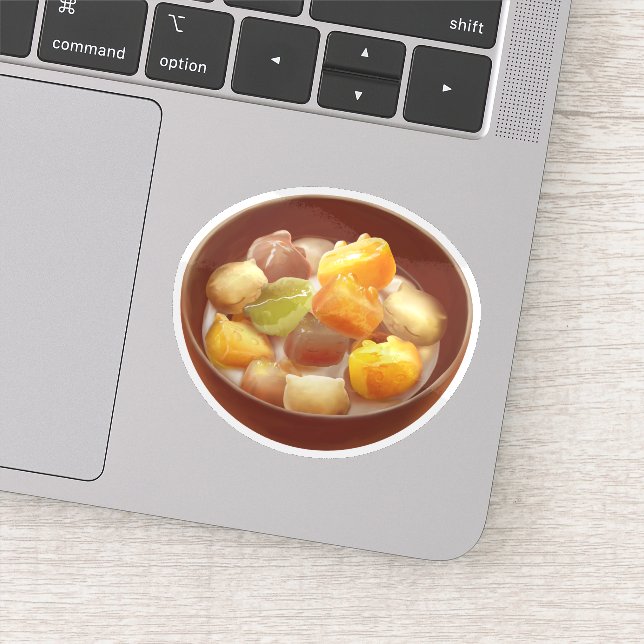 Adesivo Ilustração do Deserto de Bola Taro (Detalhe)