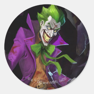 Adesivo Ilustração Infinita de Coringa de Crise