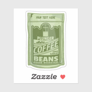 Adesivo Ilustração instantânea da comida de pop de arte do