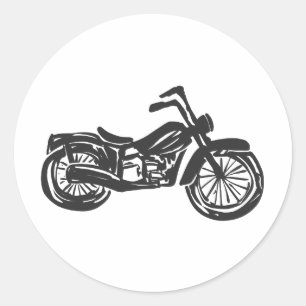 Adesivo Ilustração retrorreflectora de motociclo - Escolhe