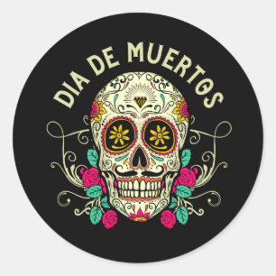 Adesivo Ilustração vetorial dia de muertos