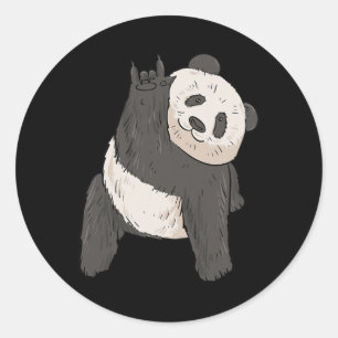 Adesivo Ily Panda Gestos de Mão em ASL Consciência da Perd