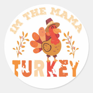 Adesivo Im A Mamã Turquia