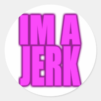 Adesivo IM Uma dança idiota do JERK