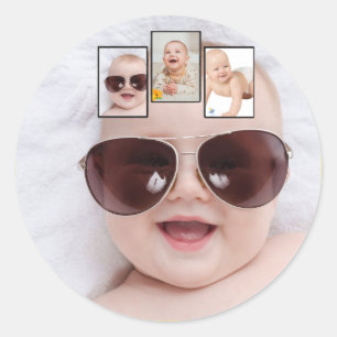 Adesivo Ímã de Montagem de Fotos de Bebê