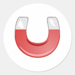 Adesivo Ímã em ferradura