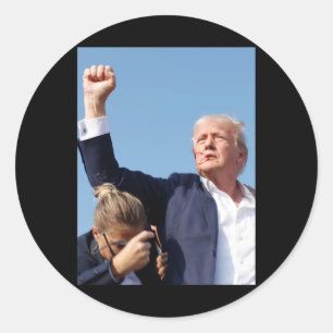 Adesivo Imagem Atirando Um Homem E Uma Armação Fica Lá Inf