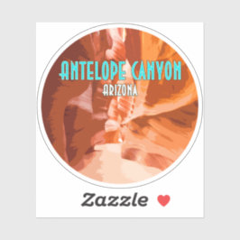 Adesivo Imagem de Arizona de Página de Desfiladeiro Antelo