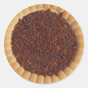 Adesivo Imagem de Biscoito de Bolinho de Atalho