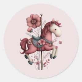 Adesivo Imagem de Cavalo de Carrossel Caprichoso