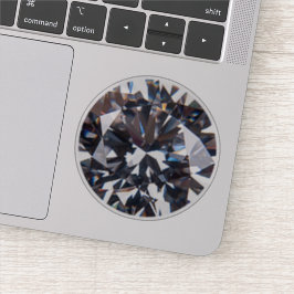 Adesivo Imagem de Diamante Elegante Facultada