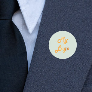 Adesivo Imagem de logotipo personalizado verde para o site