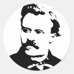 Adesivo Imagem de Nietzsche