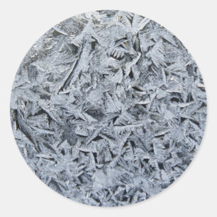 Adesivo Imagem de Textura de Cristais de Gelado