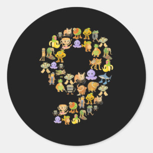 Adesivo Imagem do Brainrot Itália 9ª Festa de aniversário 