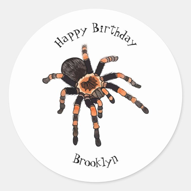 Adesivo Imagem do desenho de Tarantula (Frente)