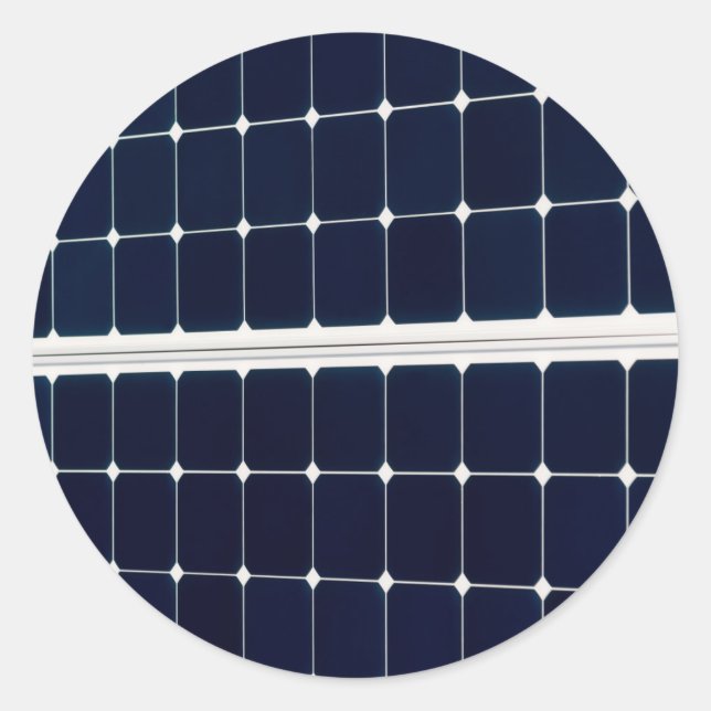 Adesivo Imagem engraçada de um painel de energia solar (Frente)