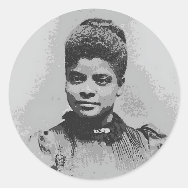 Adesivo Imagem Ida B Wells (Frente)