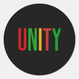 Adesivo Imagem Negra Mês Unity Pan African Colors Stick