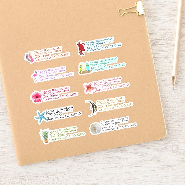 Adesivo Imagens Tropicais Retornar Autocolantes (Notebook)