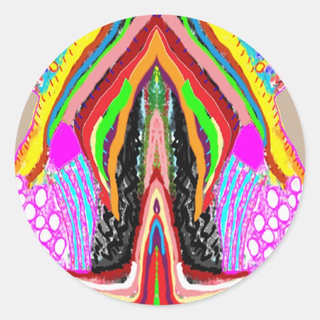 Adesivo Imaginação Artística Sensualidade Gráfica (Frente)