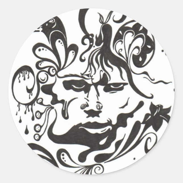 adesivo "IMAGINE" (Frente)