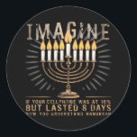Adesivo Imagine Se O Seu Celular Estivesse A 10% Chanukah<br><div class="desc">Imagine Se O Seu Celular Estivesse A 10% Chanukah</div>