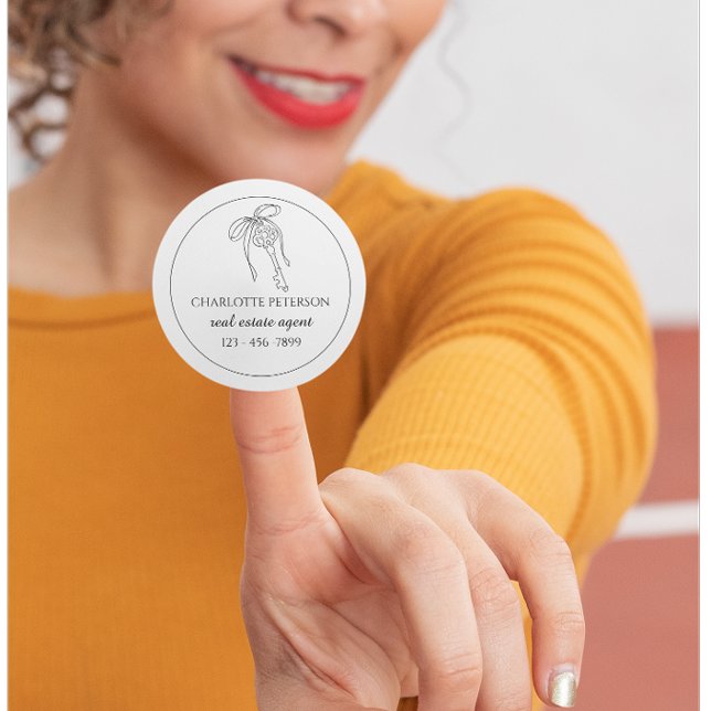 Adesivo Imobiliário Elegante (Criador carregado)