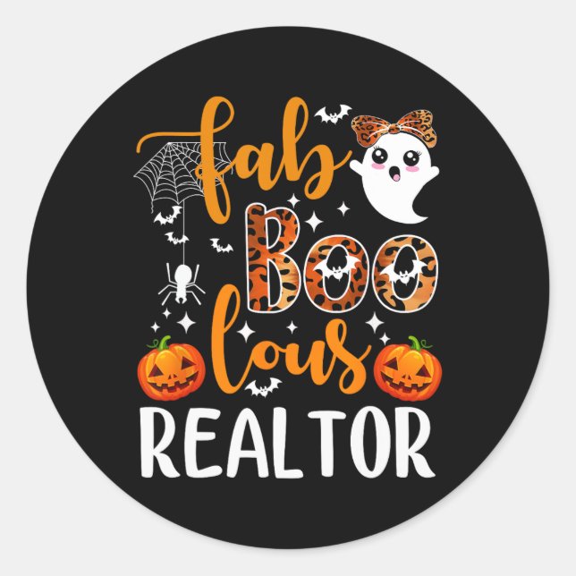 Adesivo Imobilizador Fabooloso do Edifício Halloween Ag (Frente)