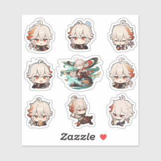 Adesivo Impacto de Genshin: Kazuha Kaedehara Stickers