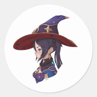 Adesivo Impacto de Genshin: Mona Sticker (fanart)