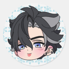 Adesivo Impacto de Wriothesley Chibi Genshin