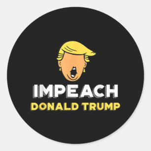 Adesivo Impeach Donald Trump - Não Meu Presidente Engraçad